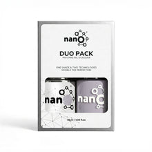 Load image into Gallery viewer, P2816 – Ghost Gray Duo Pack – TPO &amp; HEMA Free Gel Polish &amp; Nail Lacquer (15ml each) | Long-Lasting, High-Gloss Nail Polish Set