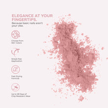 تحميل الصورة إلى عارض المعرض، بودرة غمس الأظافر باللون الوردي الدخاني D 2818 30 جرام 
