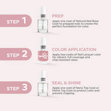 Load image into Gallery viewer, L 2818 – Smoky Pink Nail Polish – 15ml | High Gloss, Gel Like Finish Dusty Pink Nail Polish | Smoky Pink Nail Lacquer