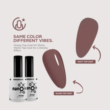 Load image into Gallery viewer, N2820 – Plum Shadows Gel Polish – 15ml | Long-Lasting, High-Gloss Deep Plum Purple Nail Polish Gel
