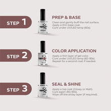 Load image into Gallery viewer, N2820 – Plum Shadows Gel Polish – 15ml | Long-Lasting, High-Gloss Deep Plum Purple Nail Polish Gel
