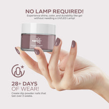 تحميل الصورة إلى عارض المعرض، بودرة غمس الأظافر D 2821 روزي براون 30 جرام 