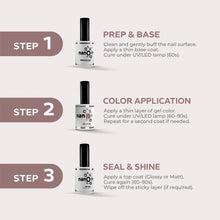 Load image into Gallery viewer, N2821 – Rosey Brown Gel Polish – 15 ml | Long-Lasting, High-Gloss Rosy Brown Nail Polish Gel
