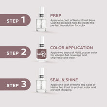 Load image into Gallery viewer, L 2821 – Rosey Brown Nail Polish – 15ml | High Gloss, Gel Like Finish Earthy Rose Brown Nail Polish | Neutral Brown Nail Lacquer