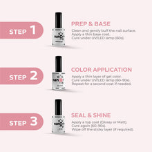 Load image into Gallery viewer, N2823 – Peach Sunrise Gel Polish – 15 ml | Long-Lasting, High-Gloss Warm Pink Nail Polish Gel
