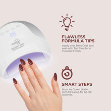 Load image into Gallery viewer, N-2833 – Dark Terracotta Gel Polish – 15 ml | Long-Lasting, High-Gloss Earthy Red Nail Polish Gel
