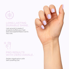 Load image into Gallery viewer, N2848 – Foggy Lilac Gel Polish – 15 ml | Long-Lasting, High-Gloss Muted Lilac Purple Nail Polish Gel
