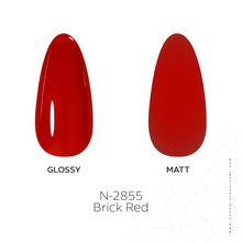 تحميل الصورة إلى عارض المعرض، طلاء جل N-2855-Brick Red 15 مل
