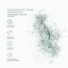 Load image into Gallery viewer, D 2858 Blue Powder Nail Dipping Powder – 28gm | Soft Pastel Blue Dip Powder | Nail Dipping System