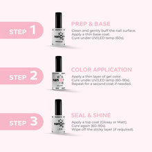 Load image into Gallery viewer, N-2860-Blush Sunrise Gel Polish 15ml
