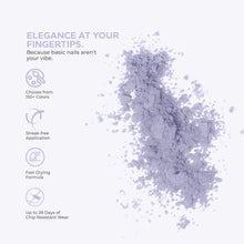 Load image into Gallery viewer, D 2864 Sky Kissed Lilac Nail Dipping Powder – 28gm | Soft Pastel Purple Dip Powder | Nail Dipping System
