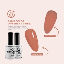 Load image into Gallery viewer, N-2873-Coral Brown Gel Polish 15ml
