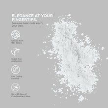 تحميل الصورة إلى عارض المعرض، بودرة غمس الأظافر باللون الأبيض العاجي D 2879 30 جرام 
