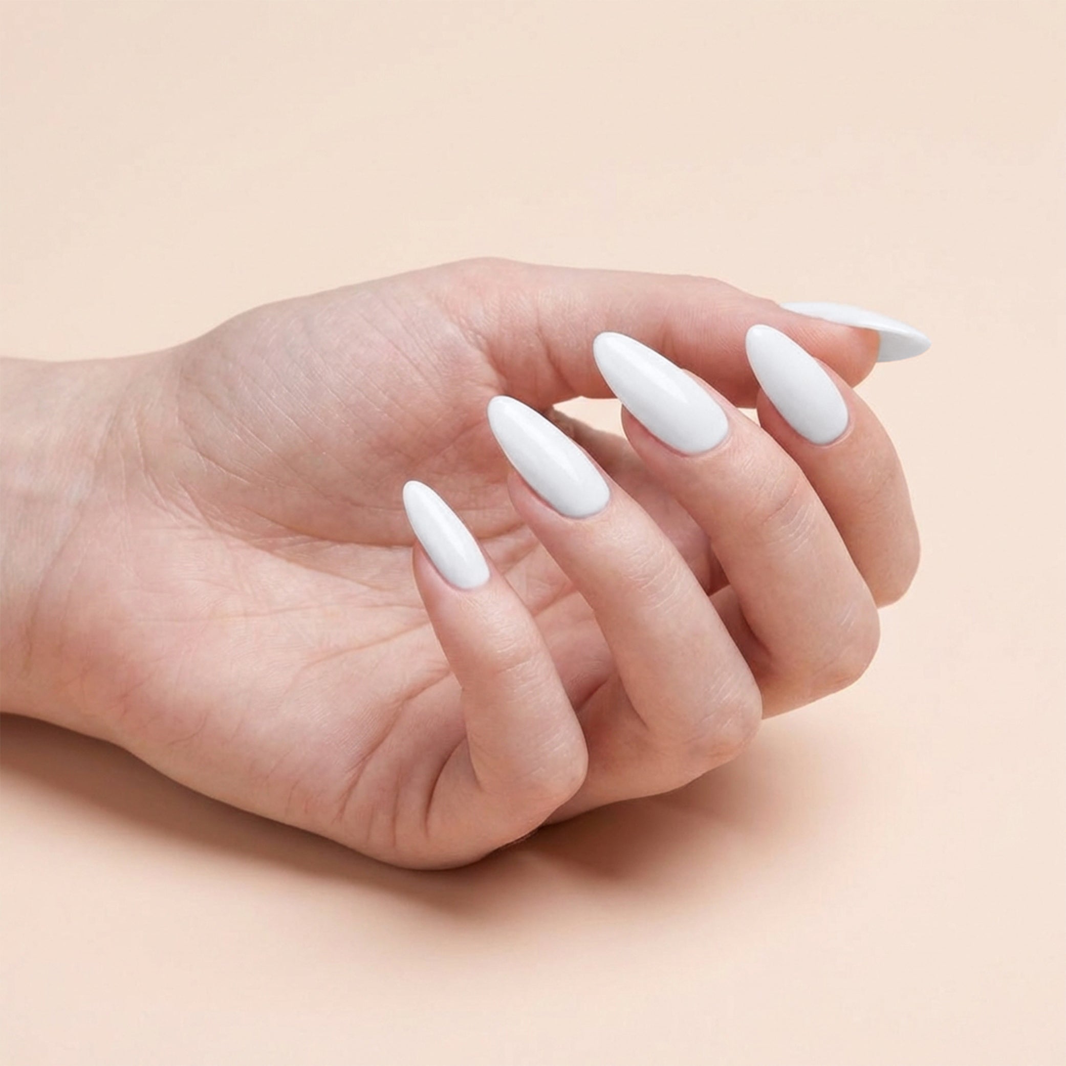 Nano® Ivory White Gel Polish - 15ml | Ivory White Nail Polish Gel