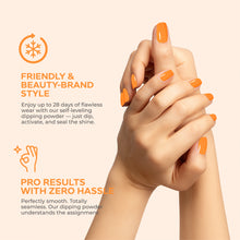 تحميل الصورة إلى عارض المعرض، بودرة غمس الأظافر D 2884 بلون اليوسفي النابض بالحياة 30 جرام 