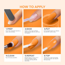 تحميل الصورة إلى عارض المعرض، بودرة غمس الأظافر D 2884 بلون اليوسفي النابض بالحياة 30 جرام 