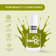 Load image into Gallery viewer, L 2894 – Deep Olive Nail Polish – 15ml | High Gloss, Gel Like Finish Earthy Green Nail Polish | Olive Green Nail Lacquer
