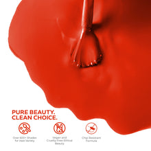 Load image into Gallery viewer, N2899 – Red Flame Gel Polish – 15 ml | Long-Lasting, High-Gloss Fiery Red Nail Polish Gel
