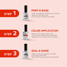 Load image into Gallery viewer, N2899 – Red Flame Gel Polish – 15 ml | Long-Lasting, High-Gloss Fiery Red Nail Polish Gel
