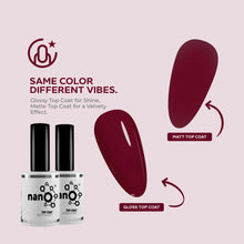 تحميل الصورة إلى عارض المعرض، طلاء جل N-2902-Burgundy Depths 15 مل
