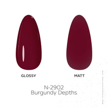 تحميل الصورة إلى عارض المعرض، طلاء جل N-2902-Burgundy Depths 15 مل
