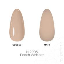 Load image into Gallery viewer, N-2905-Peach Whisper Gel Polish 15ml
