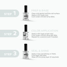 Load image into Gallery viewer, N-2909-Frosty Blue Gel Polish 15ml
