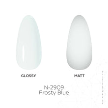 Load image into Gallery viewer, N-2909-Frosty Blue Gel Polish 15ml
