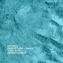 Load image into Gallery viewer, D 2910 Turquoise Nail Dipping Powder – 28gm | Turquoise Blue Nail Dip Powder | Nail Dipping System
