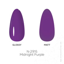 Load image into Gallery viewer, N-2915-Midnight Purple Gel Polish 15ml

