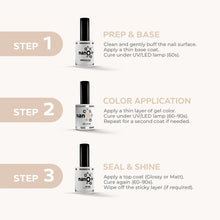 Load image into Gallery viewer, N-2916-Peaches and Cream Gel Polish 15ml
