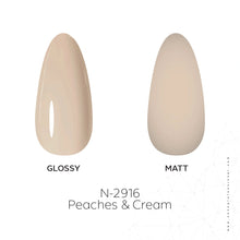 Load image into Gallery viewer, N-2916-Peaches and Cream Gel Polish 15ml

