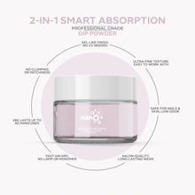 Load image into Gallery viewer, D 2919 Mist Stone Nail Dipping Powder – 28gm | Soft Neutral Gray Dip Powder | Nail Dipping System