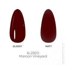 Load image into Gallery viewer, N-2920-Maroon Vineyard Gel Polish 15ml

