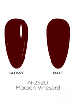 Load image into Gallery viewer, N-2920-Maroon Vineyard Gel Polish 15ml

