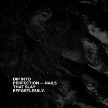 Load image into Gallery viewer, D 2922 Charcoal Black Nail Dipping Powder – 28gm | Deep Matte Black Dip Powder | Nail Dipping System
