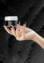 Load image into Gallery viewer, D 2922 Charcoal Black Nail Dipping Powder 28gm
