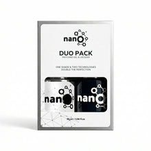 Load image into Gallery viewer, P2922 – Charcoal Black Duo Pack – TPO &amp; HEMA Free Gel Polish &amp; Nail Lacquer (15ml each) | Long-Lasting, High-Gloss Nail Polish Set