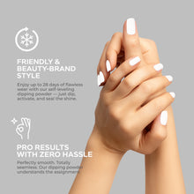 Load image into Gallery viewer, D 2923 Pure White Nail Dipping Powder – 28gm | Bright White Dip Powder | Nail Dipping System
