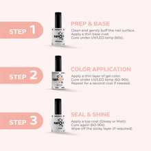 Load image into Gallery viewer, N-2925-Salmon Fizz Gel Polish 15ml
