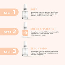 تحميل الصورة إلى عارض المعرض، طلاء أظافر كريمي بلون الخوخ L 2926 15 مل 