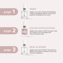 Load image into Gallery viewer, L 2927 Muted Lilac Nail Polish – 15ml | High Gloss, Gel Like Finish Lilac Purple Nail Polish | Pastel Purple Nail Lacquer