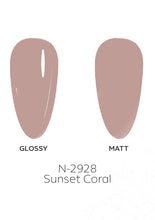 Load image into Gallery viewer, N-2928-Sunset Coral Gel Polish 15ml
