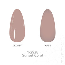Load image into Gallery viewer, N-2928-Sunset Coral Gel Polish 15ml
