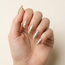 Load image into Gallery viewer, N 2930 – Toffee Twinkle Gel Polish – 15ml | Long-Lasting, High-Gloss Caramel Glitter Nail Polish Gel