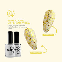 Load image into Gallery viewer, N2935 – Mushroom Magic Gel Polish – 15ml | Long-Lasting, High-Gloss Glitter Gold Nail Polish Gel
