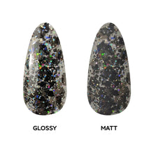 Load image into Gallery viewer, N 2939 – Slate Shimmer Gel Polish – 15 ml | Long-Lasting, High-Gloss Gray Glitter Nail Polish Gel