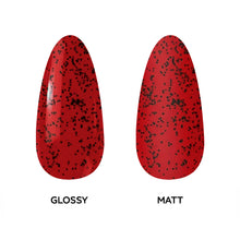 Load image into Gallery viewer, N 2940 – Pomegranate Prism Gel Polish – 15 ml | Long-Lasting, Bold Red Glitter Nail Polish Gel