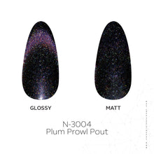 Load image into Gallery viewer, N-3004-Plum Prowl Pout Gel Polish 15ml
