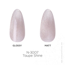 Load image into Gallery viewer, N-3007-Taupe Shine Gel Polish 15ml
